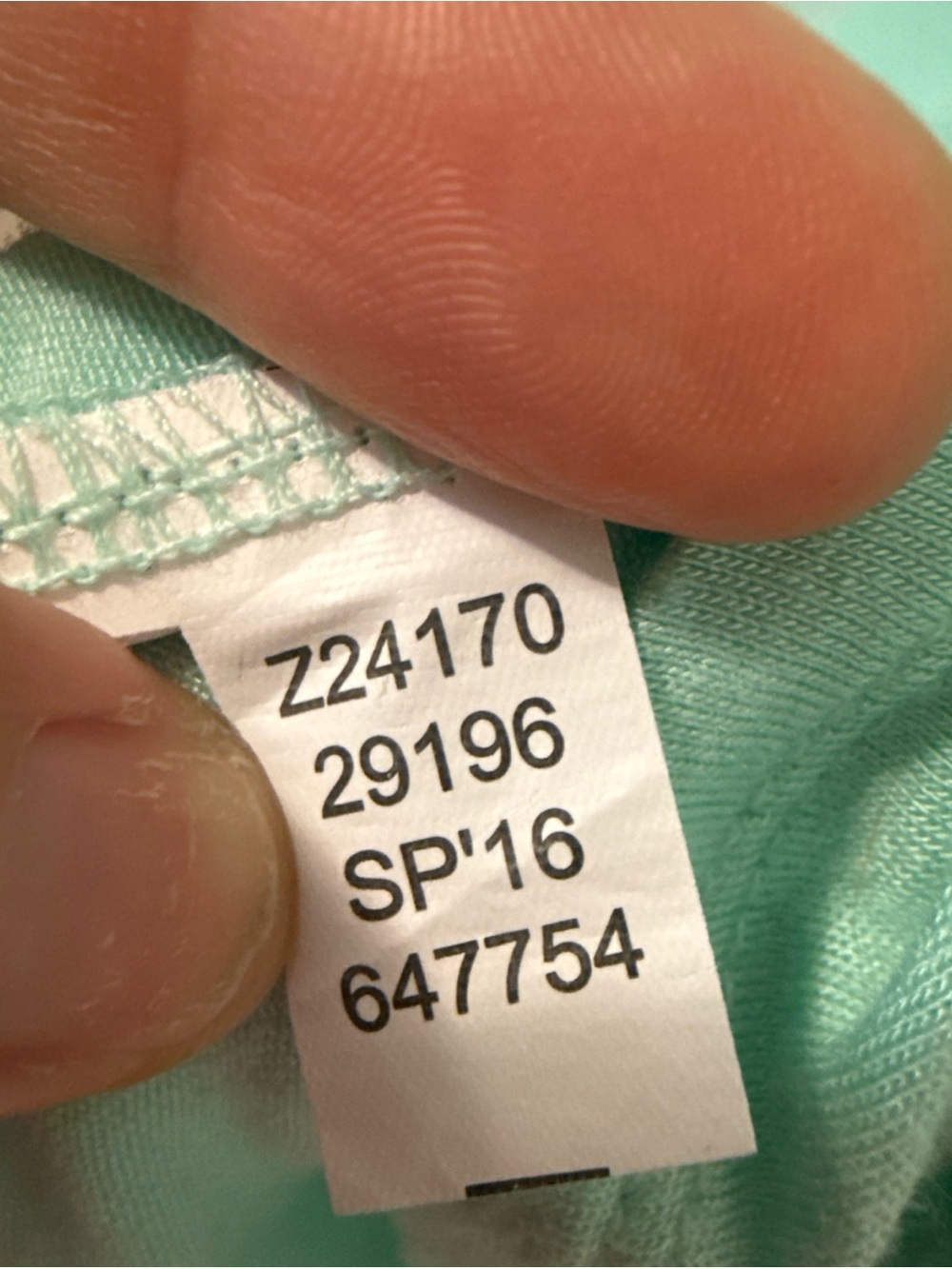 Venus Mint Green Ruffle Front Tank Top M - Picture 7 of 7